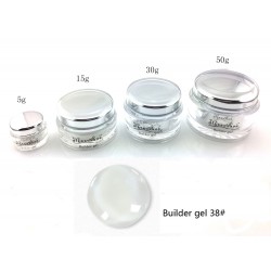 Gel Uv Builder Coverpro #38 Moonbasa-Milky White Geluri uv unghii marca Moonbasa